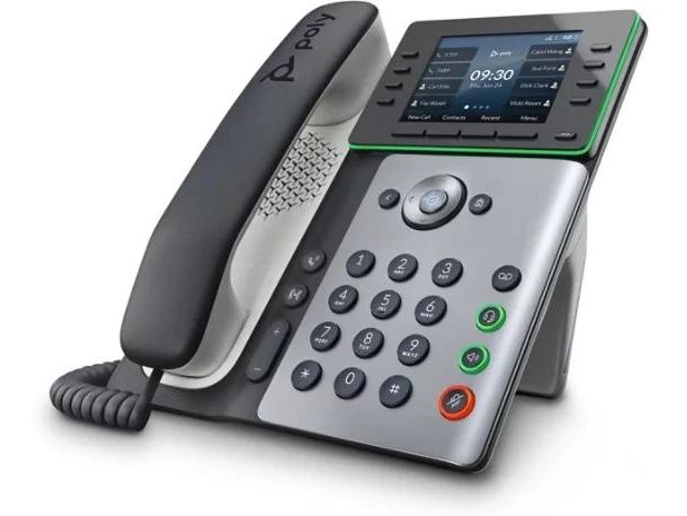 HP Tischtelefon Poly Edge E320 Grau/Schwarz/Weiss Ein Telefon für hohe Ansprüche