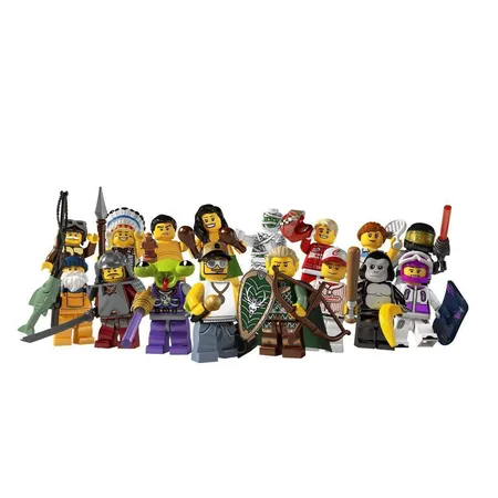 LEGO® Minifigures 8803 Serie 3, sortiert