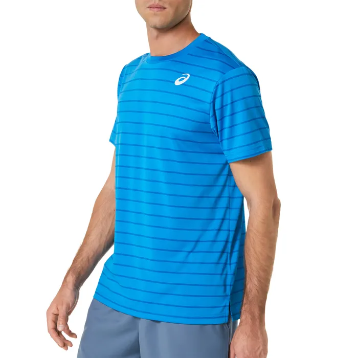 Asics Court Stripe SS Shirt Heren