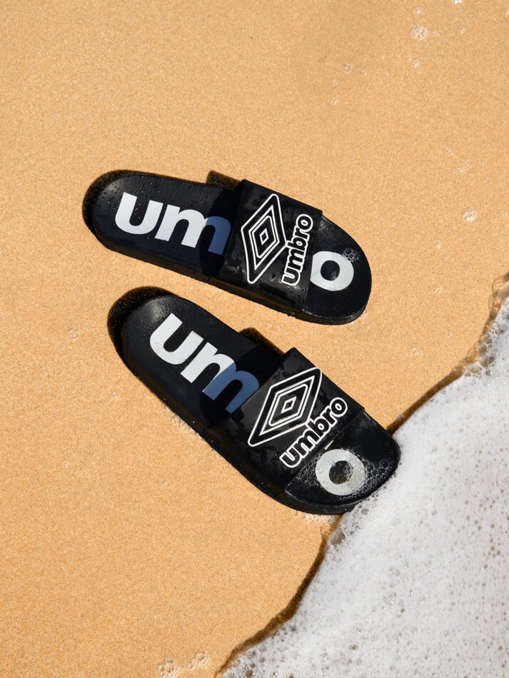 Sandália de banho UMBRO x LEFTIES - Preta