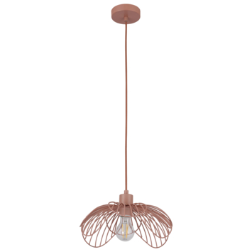 KARWEI hanglamp Mae roze Ø30cm