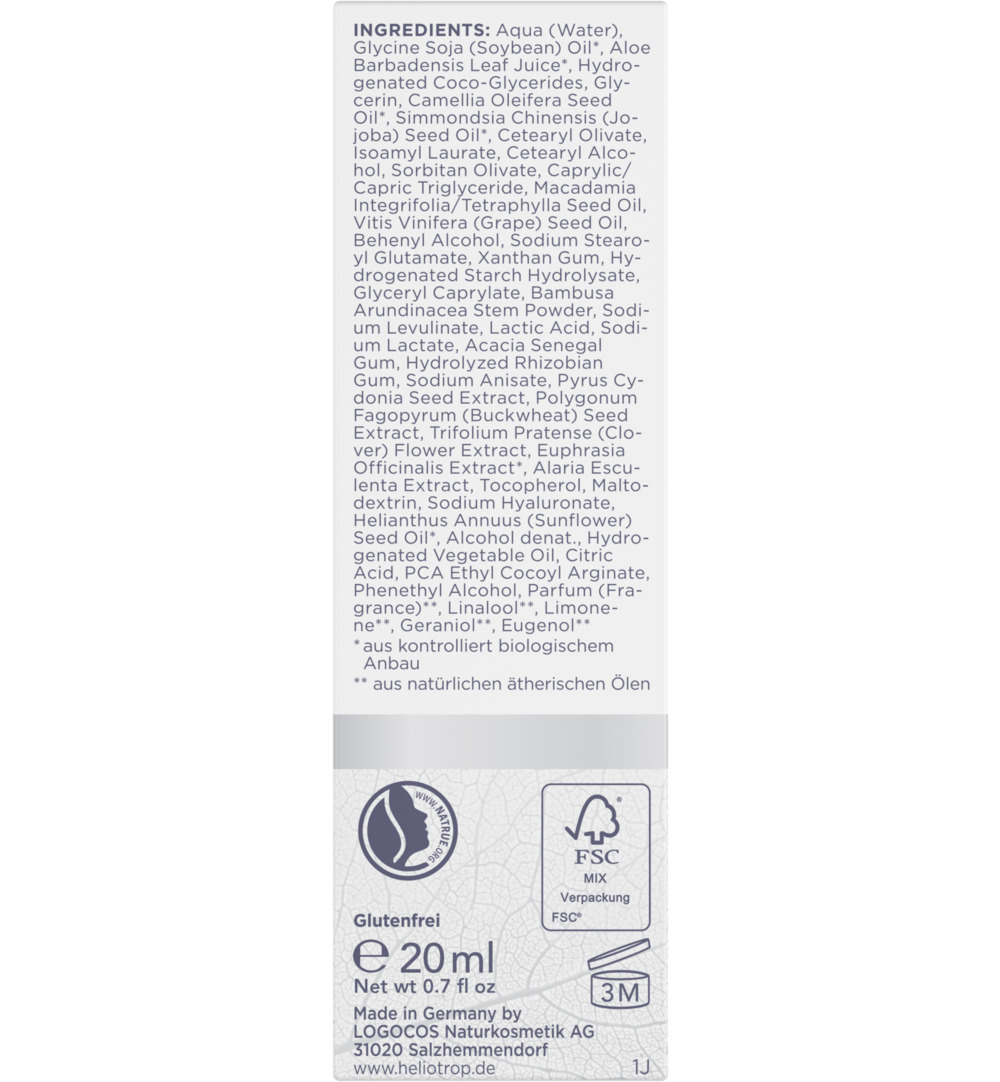 Heliotrop Active oogrimpel balsem (20 ml)