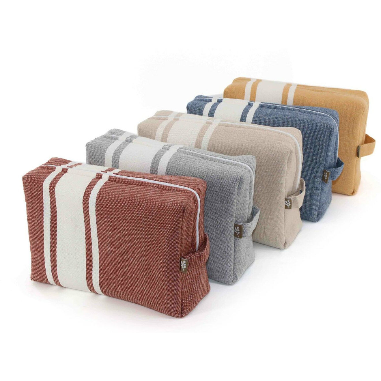 Febronie Trousse St Tropez grise - 22x15 cm