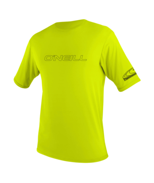 O'Neill Basic Skins S/S Sun Shirt / Lycra Solaire Lime