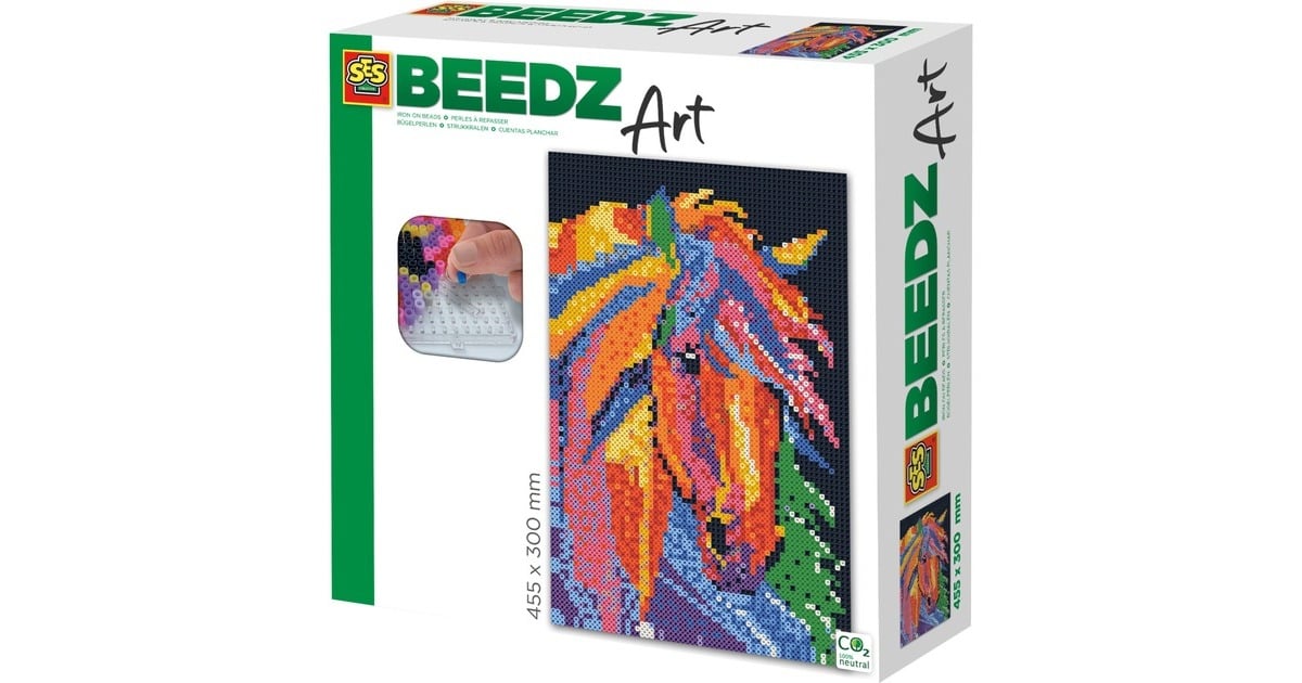 SES CreativeBEEDZ Art - Paard fantasie Knutselen  (06008)
