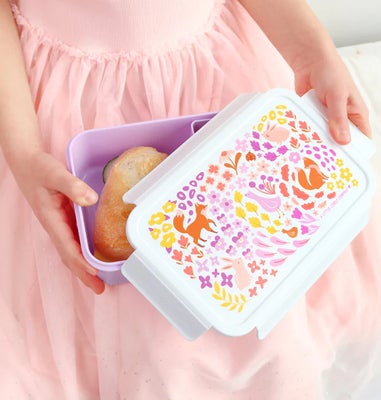 A Little Lovely Company Bento Matboks, Blomsterhage
