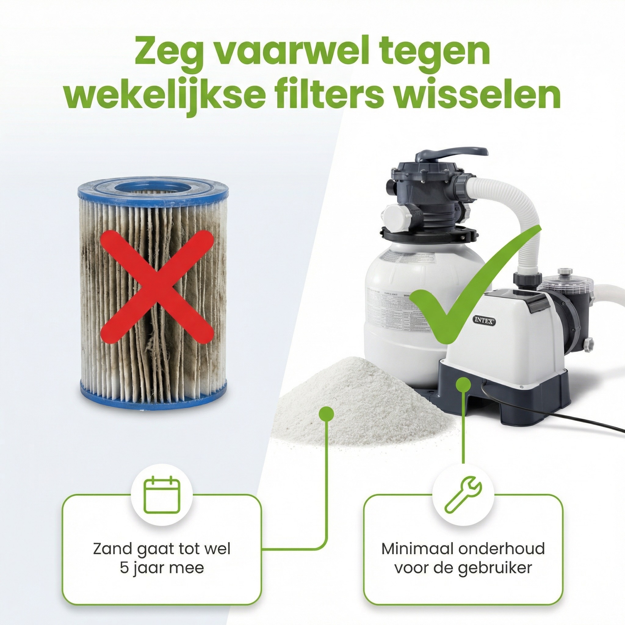 Intex SX2100 6000 l/u zandfilterpomp