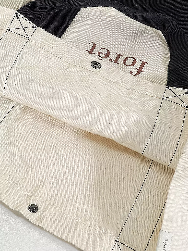 FORET Tasche - Tote Bag BEACH TOTE creme