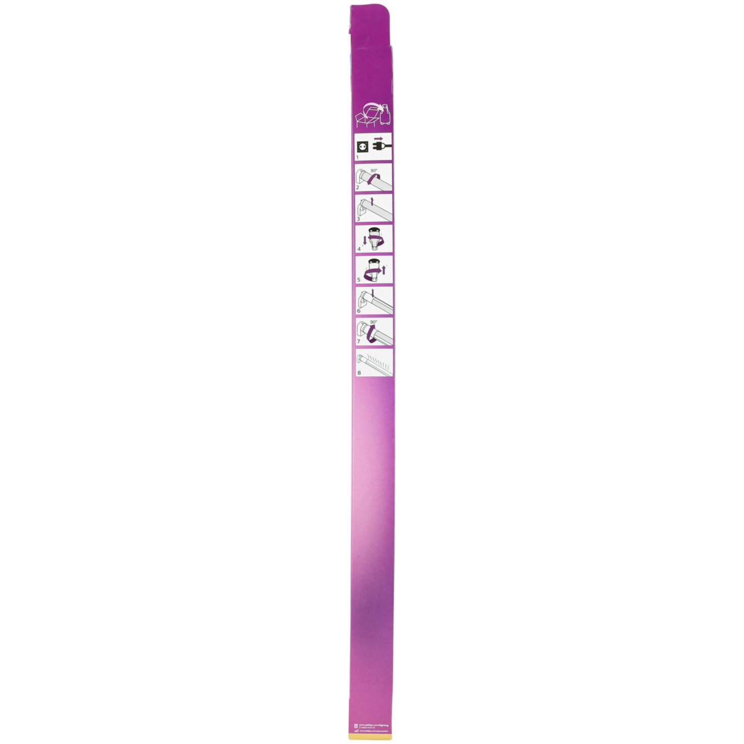 Philips LED-Röhre 6W G13 600 Lumen warmweiss (2700K) 450mm