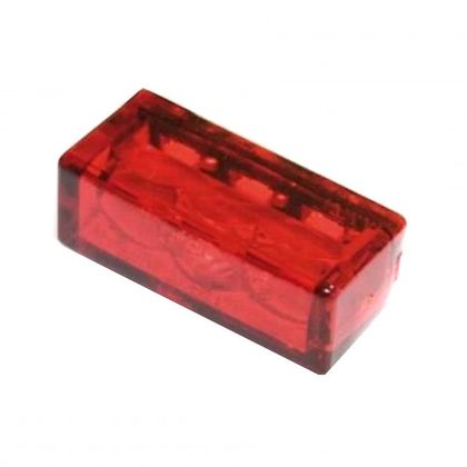 Feux arrière Brazoline Cube H rouge à led Universel - Rouge