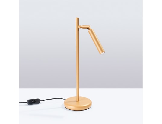 SOLLUX LIGHTING - Lampe à poser pastelo or