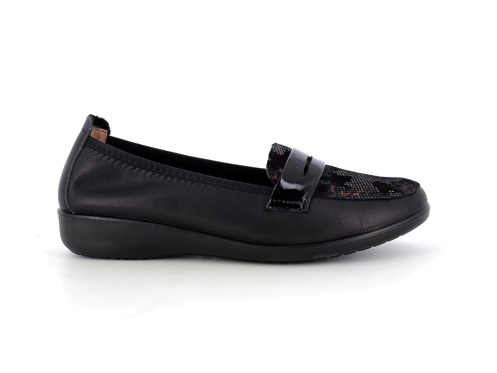 Inea-GABANT Cuir Noir Or