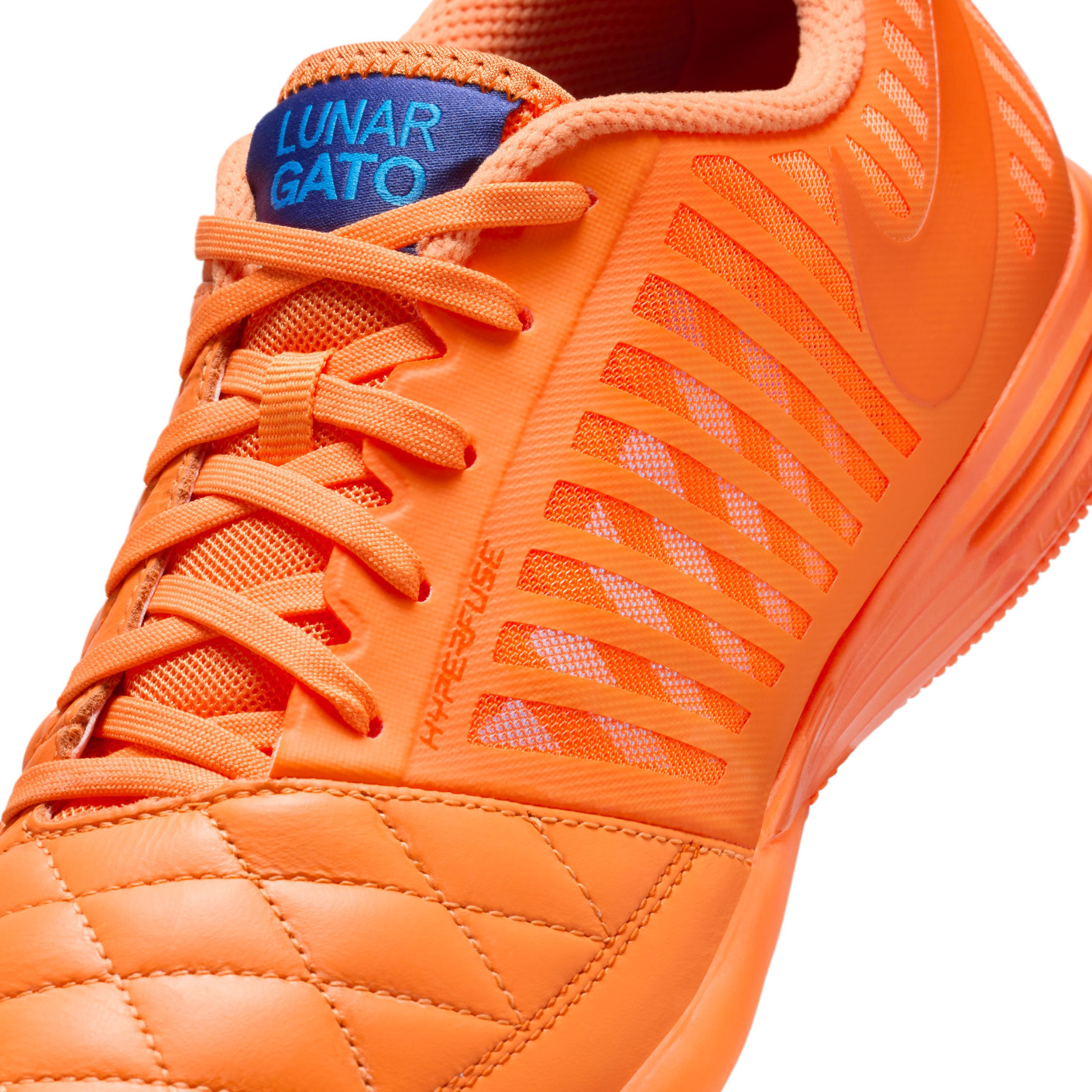 Nike Lunar Gato II Zaalvoetbalschoenen (IN) Oranje Blauw