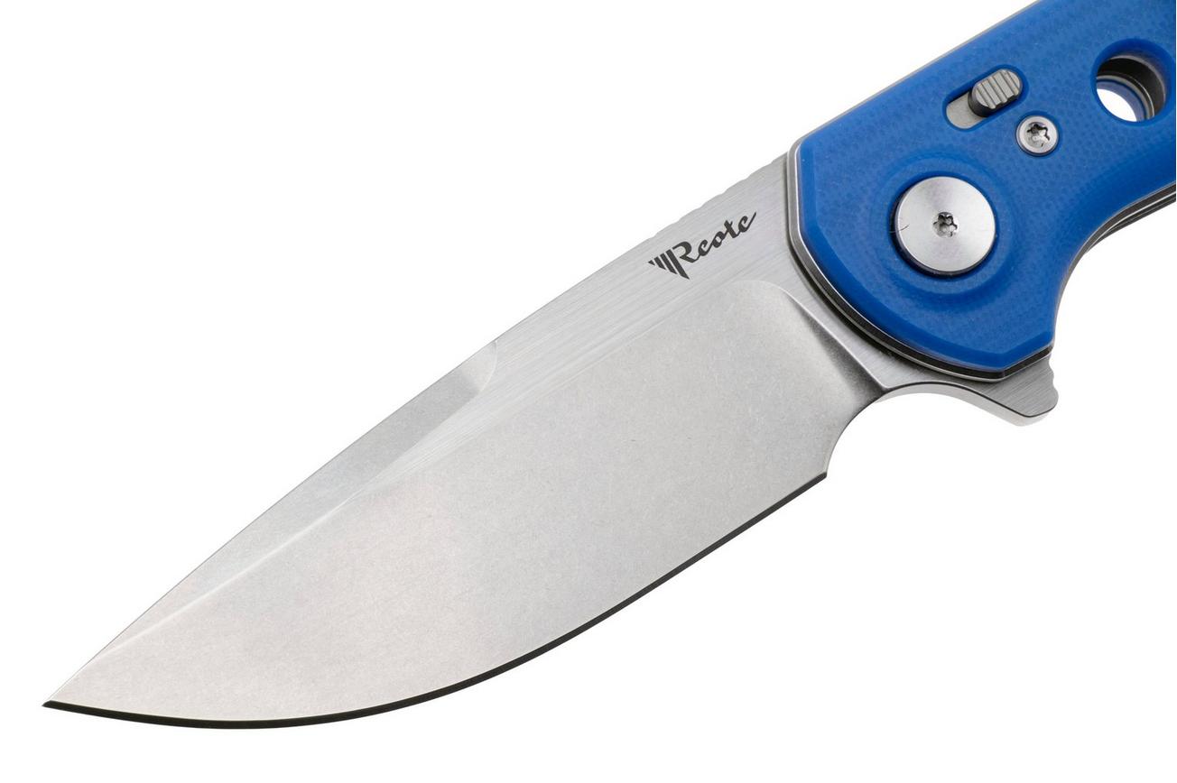 Reate PL-XF Stonewashed Nitro-V, Blue G10, zakmes