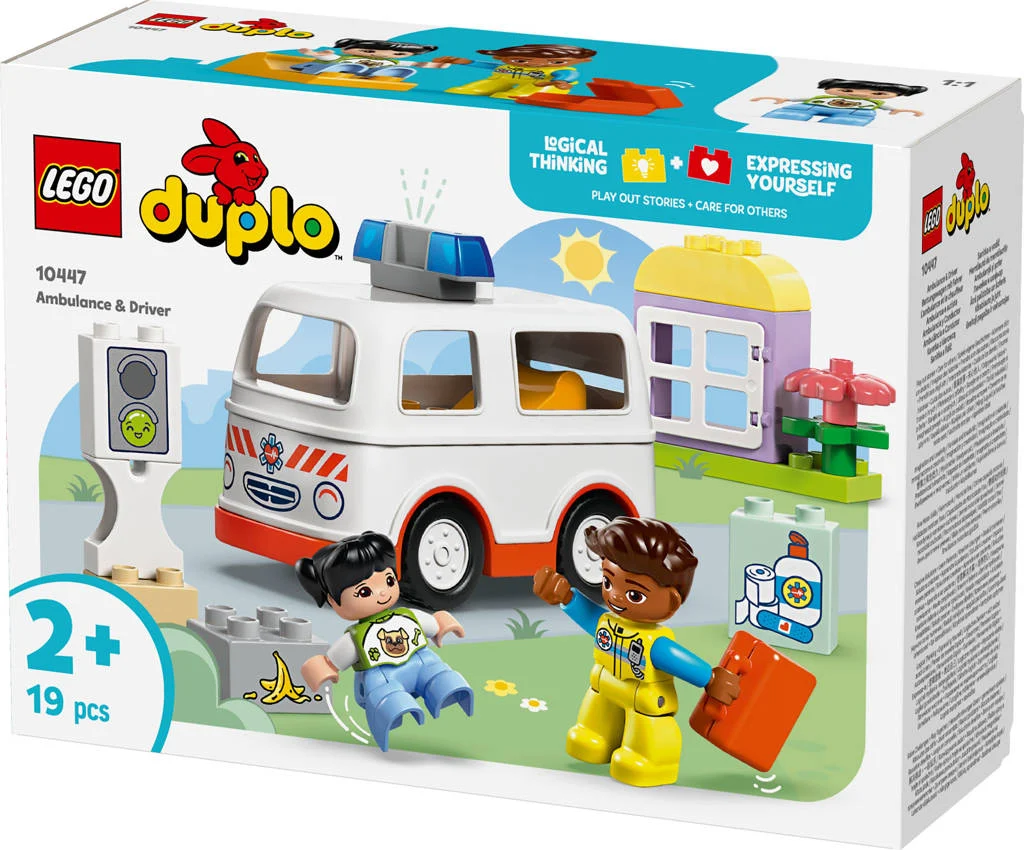 Ambulance met chauffeur voor fantasiespel 10447
