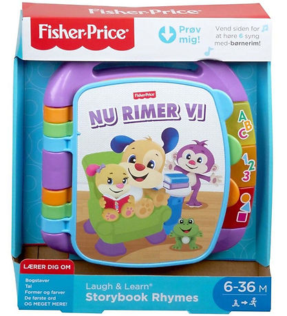 Fisher-Price Aktivitetsbog - L?ring & Leg - B?rnerim