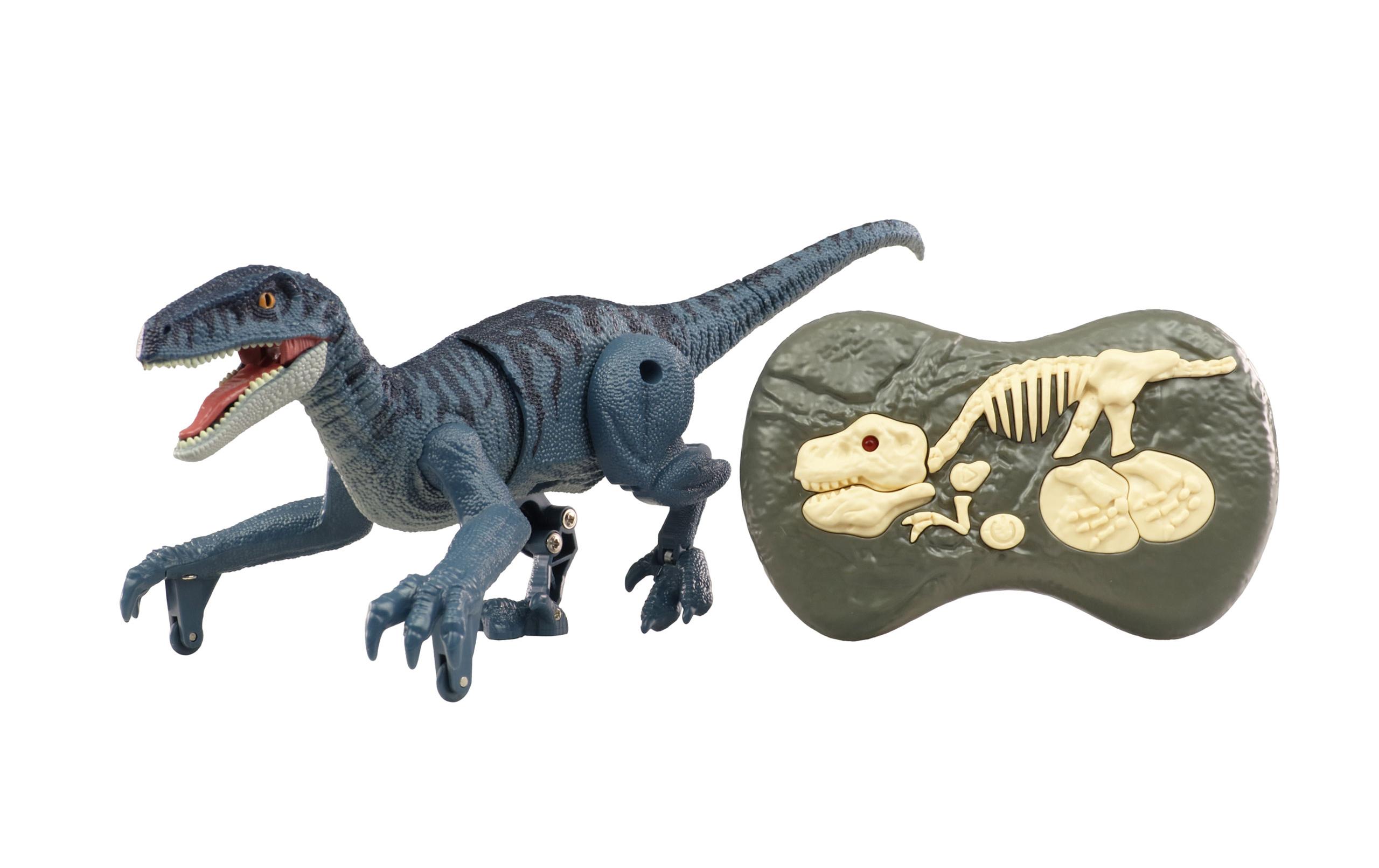 RC Dinosaurier Velociraptor Blaugrau, RTRFerngesteuerter Velociraptor Dino
