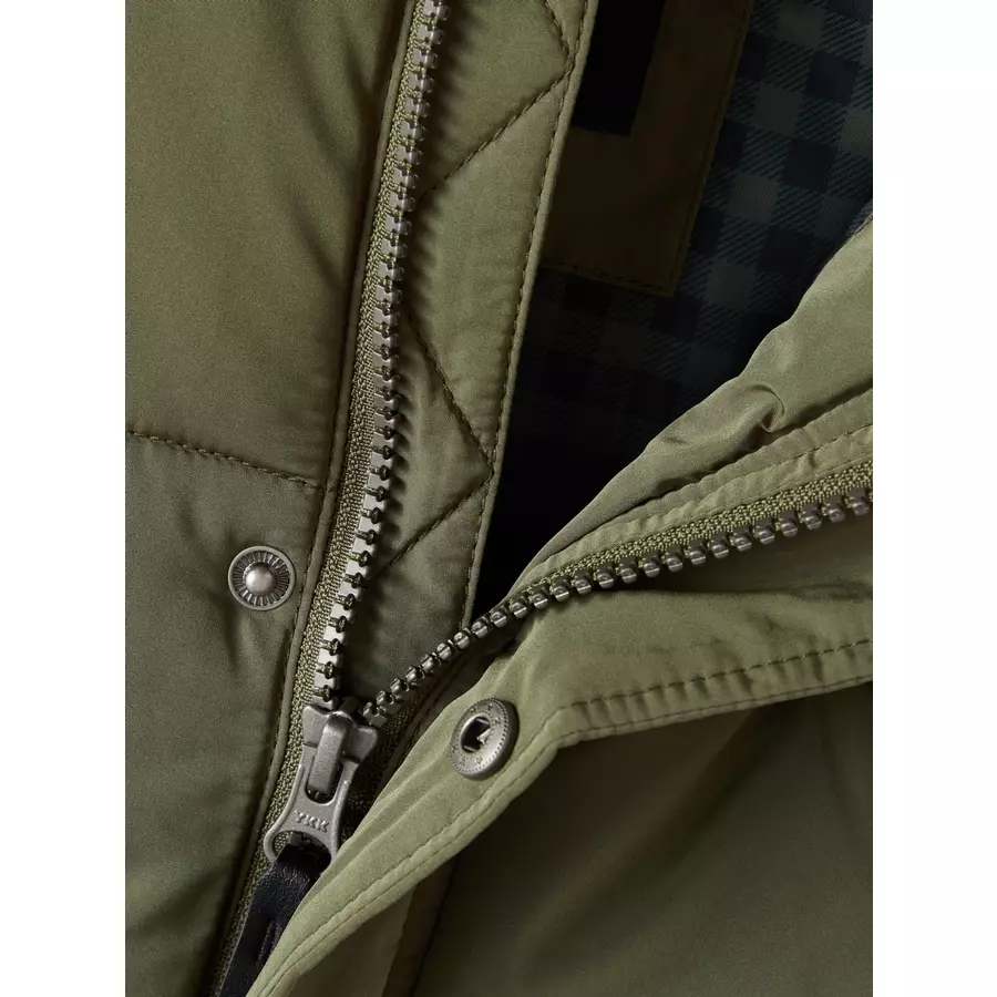 name it Outdoorjacke Nmmmuso Olive Night