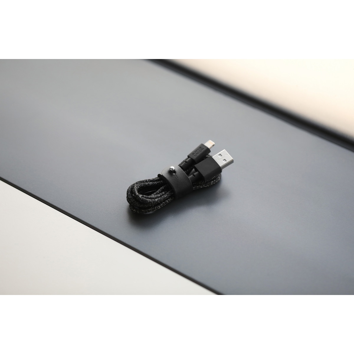 Native Union Belt USB-A til Lightning kabel (sort)