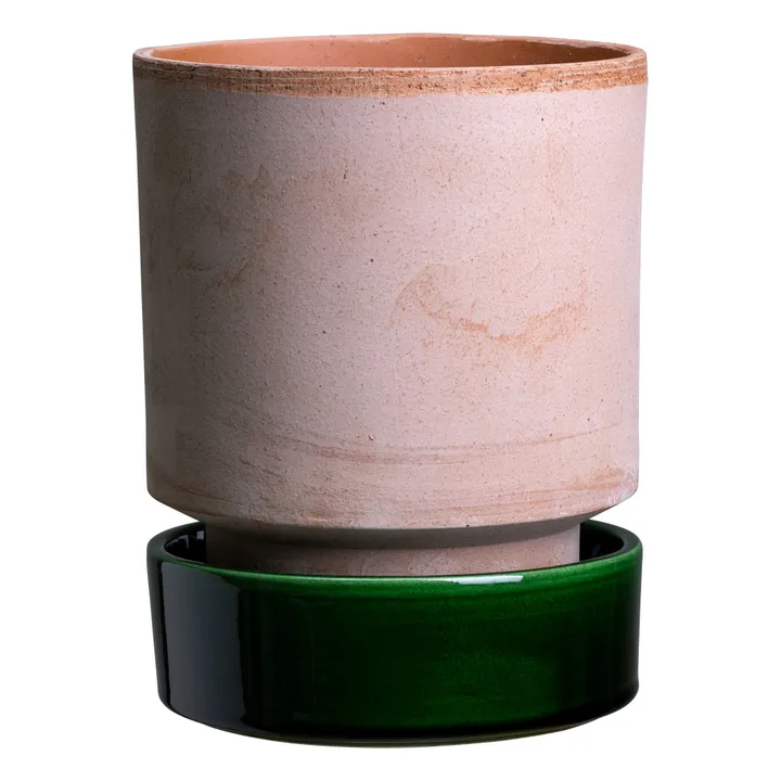 Bergs Potter Soucoupe pour pot Hoff glacée | Vert