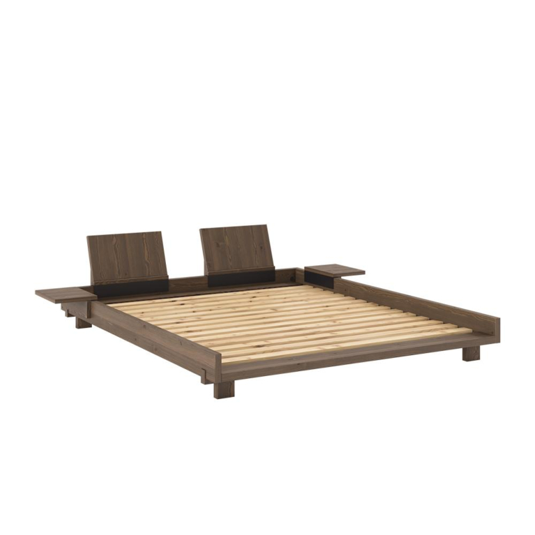 Karup Design Social bed 160x200 met hoofdbord Naturel