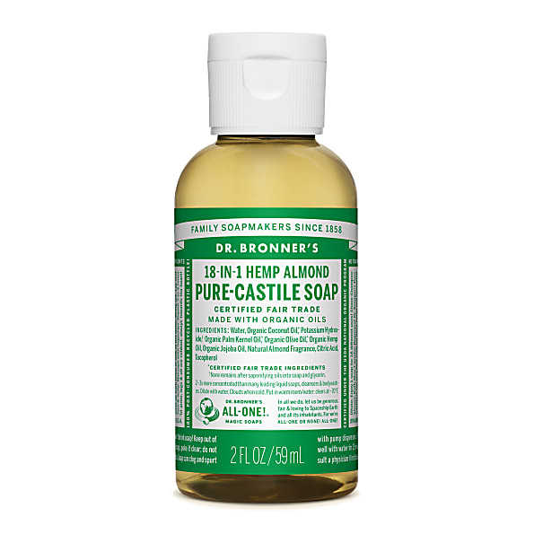 Dr Bronners Almond Vloeibare Zeep 60ml