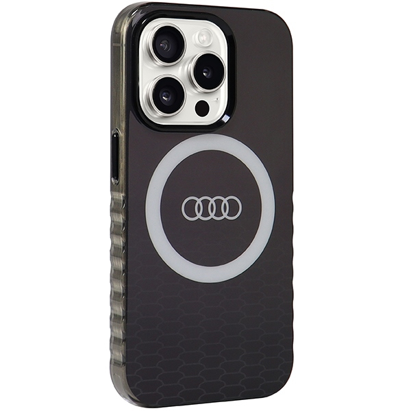 iPhone 15 Pro MagSafe Hardcase Hülle (AU-IMLMIP15P-Q5/D2-BK) - Schwarz