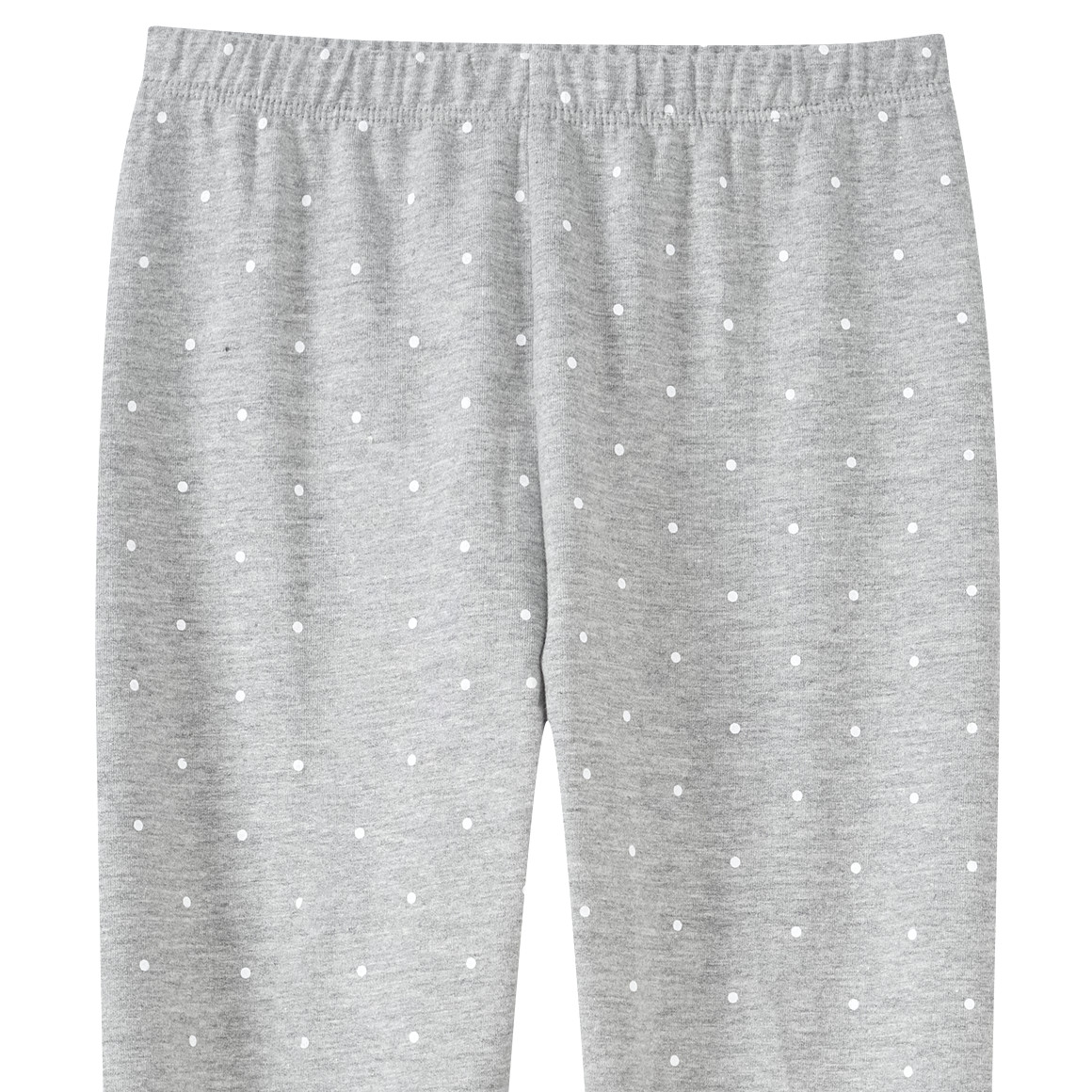 Topolino Mädchen Leggings mit Pferde-Applikation hellgrau