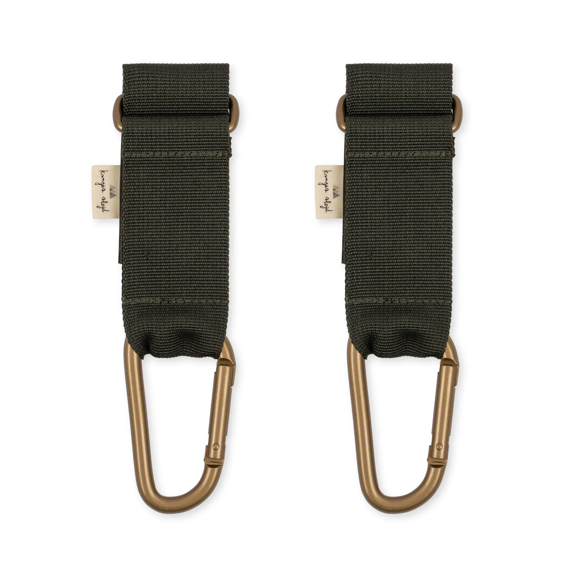 stropper til pusletaske - moss grey - OS