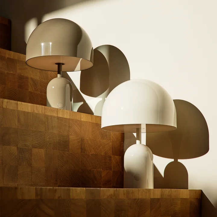 Tom Dixon - Bell LED Tischleuchte mit Akku, moosgrün