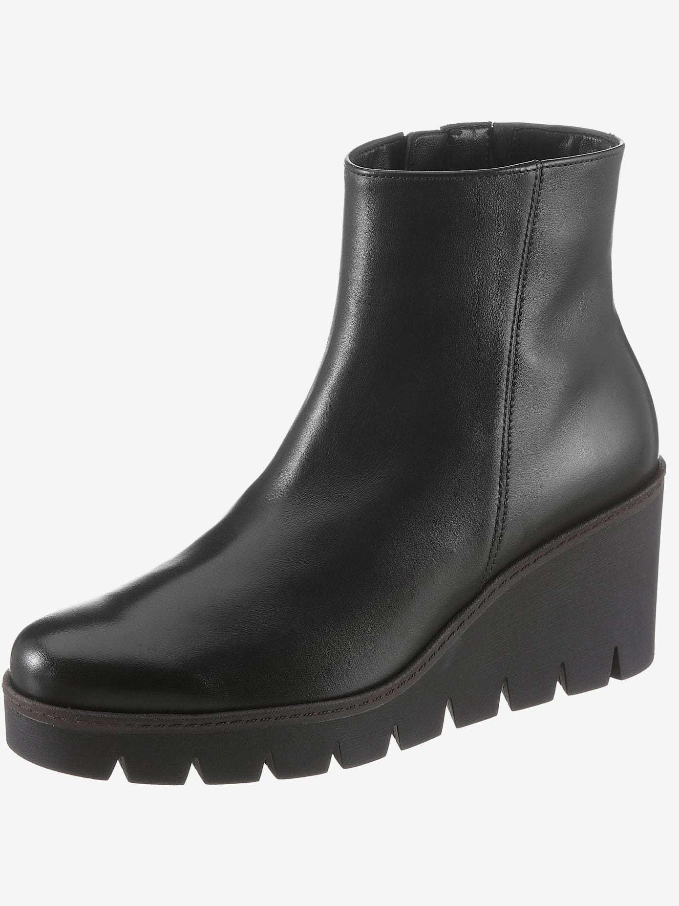 Bottines avec fermeture à glissière intérieure pratique