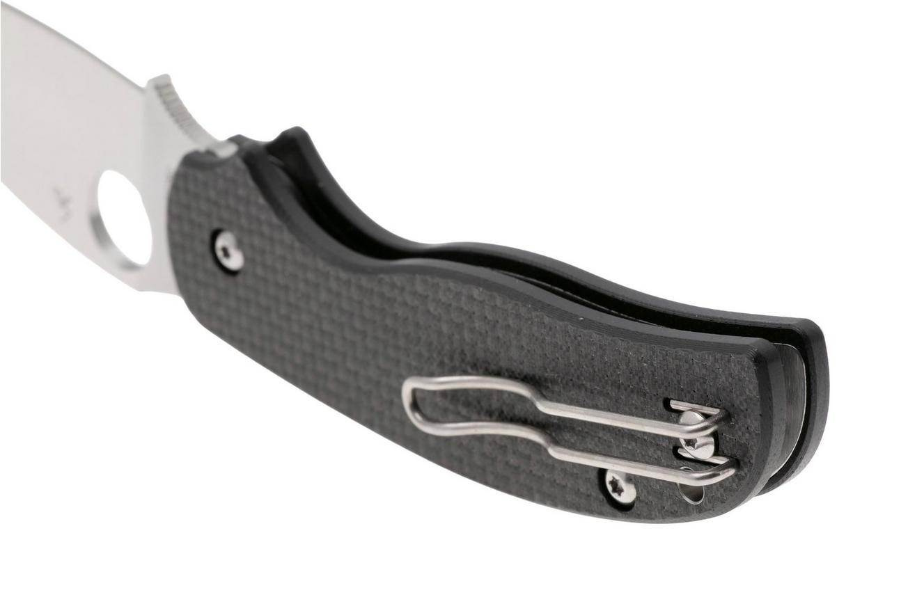 Spyderco Sage 6 Button Release Compression Lock C123CFBCLP Carbon Fiber G10 zakmes