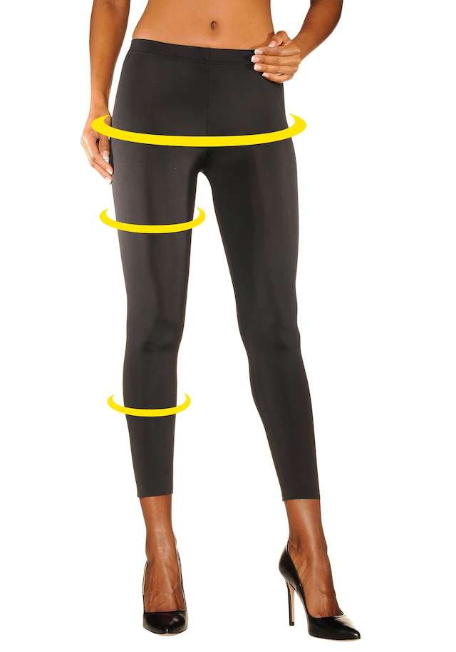 LASCANA Leggings  aus leicht glänzender Qualität, Loungewear