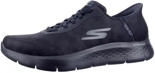 Skechers zwart 216326/BBK - maat 12 sneaker zwart - maat 12 Calandschoen