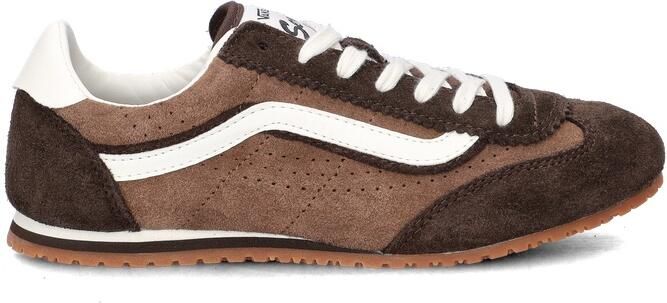 VANS Sneakers laag 'SUPER LOWPRO' bruin chocoladebruin wit