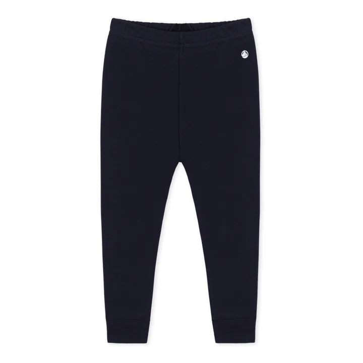 Petit Bateau Leging Coton Bio Ceeting | Bleu marine