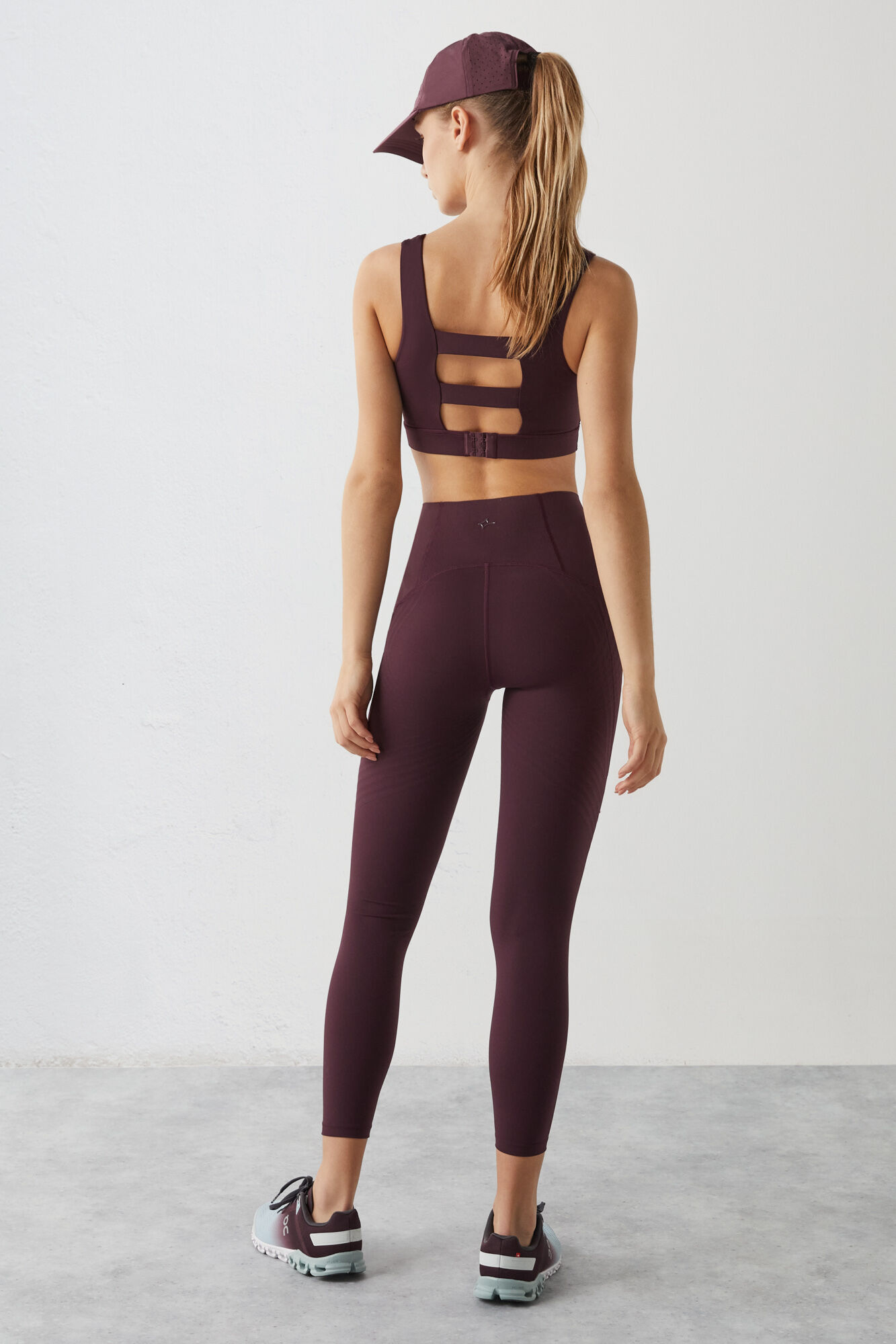 Leggings Power Sculpt roxas - rosa