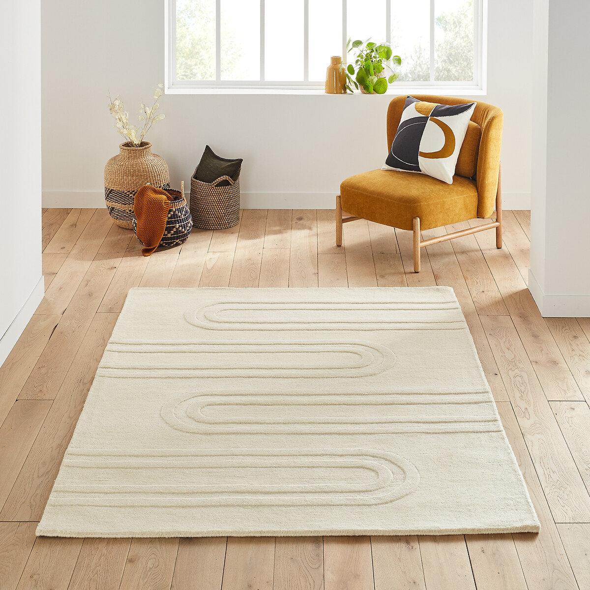 LA REDOUTE INTERIORS<br>Tapete de lã, Ary