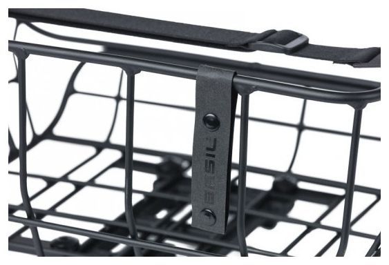Panier Arrière Basil Portland MIK 25L Noir Matte