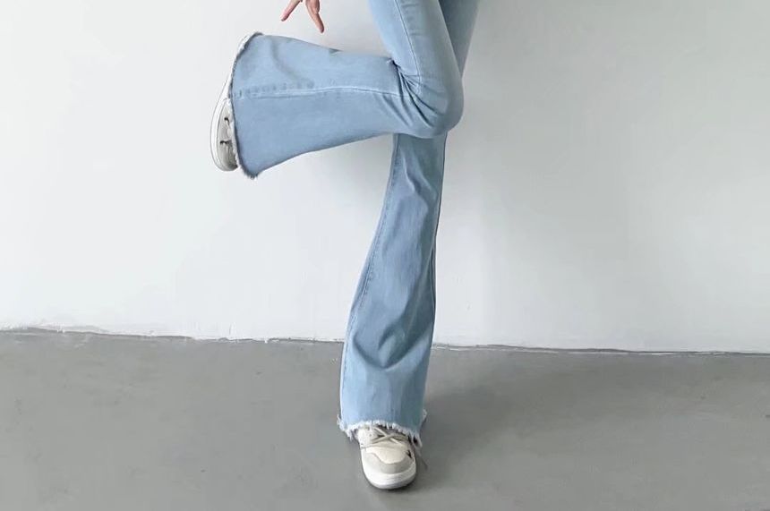Hollahop - Lage flared jeans