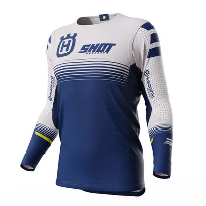 Maillot cross Shot AEROLITE - HUSQVARNA LIMITED EDITION 2023 - Bleu