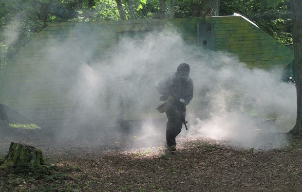 Paintball spielen in Simmern als Geschenk