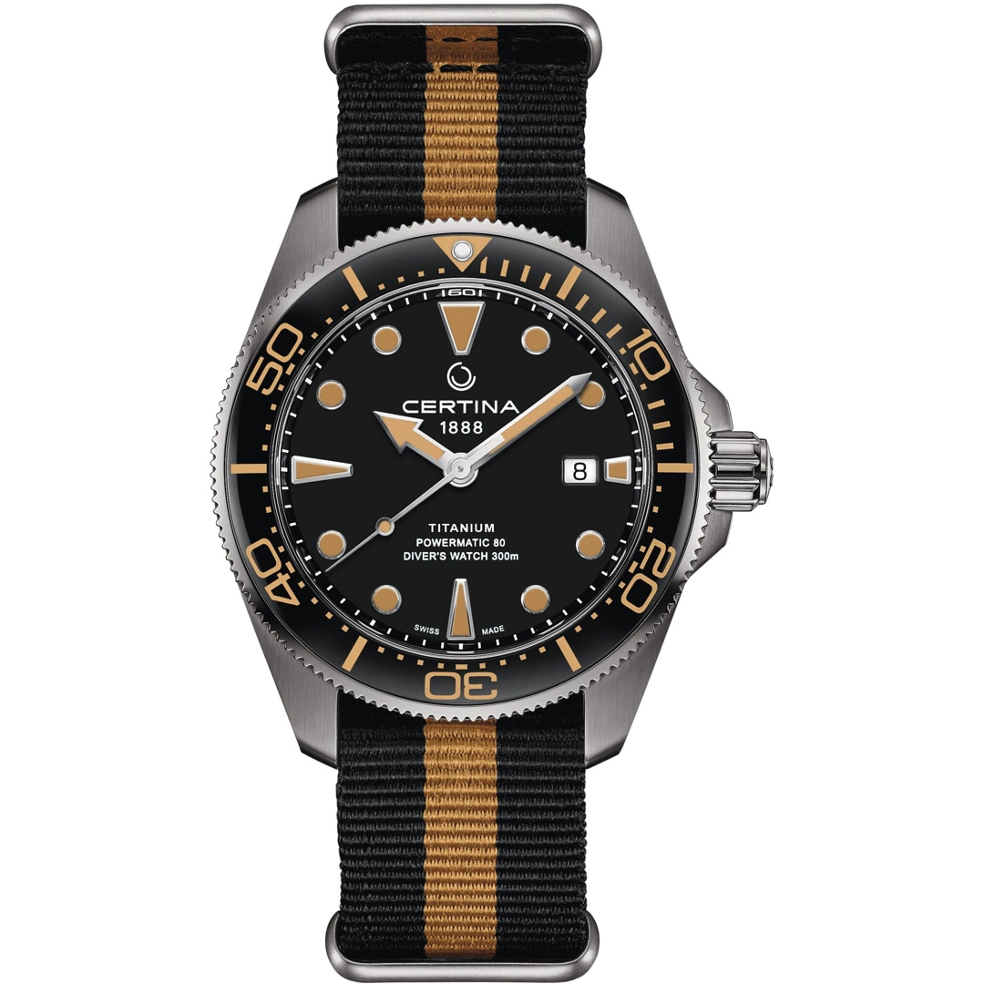 Certina DS Action Diver 43mm Powermatic 80 Titanium