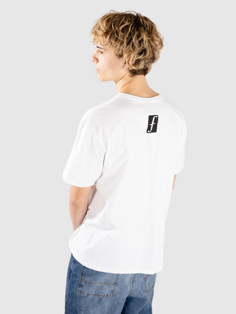 Forum Roost Script T-Shirt white