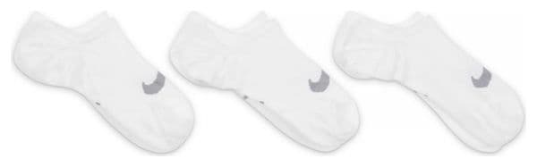 Chaussettes (x3) Nike Everyday Plus Lightweight Blanc Unisex
