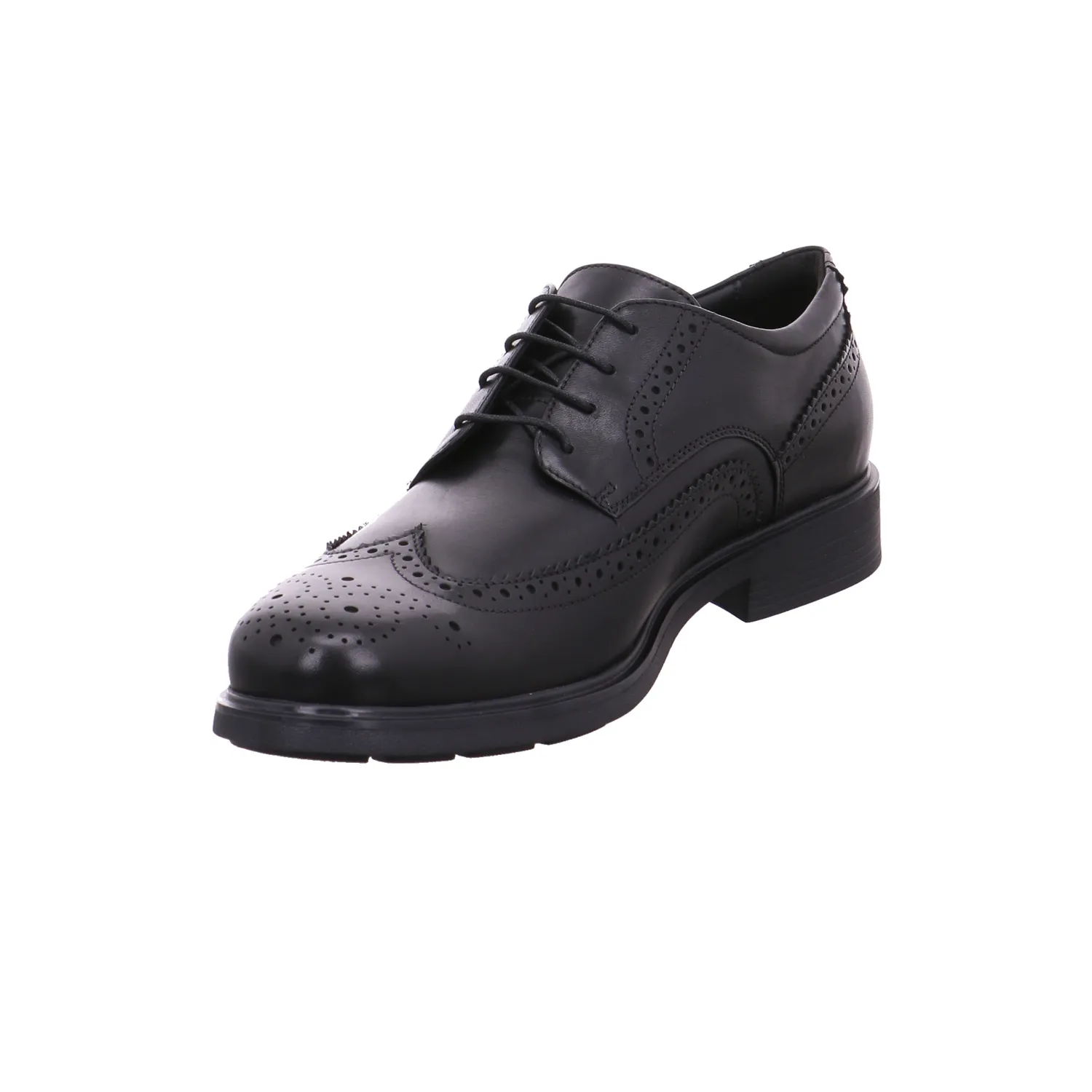 GEOX Halbschuh-City Schwarz Leder