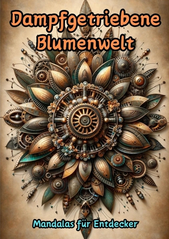Dampfgetriebene Blumenwelt