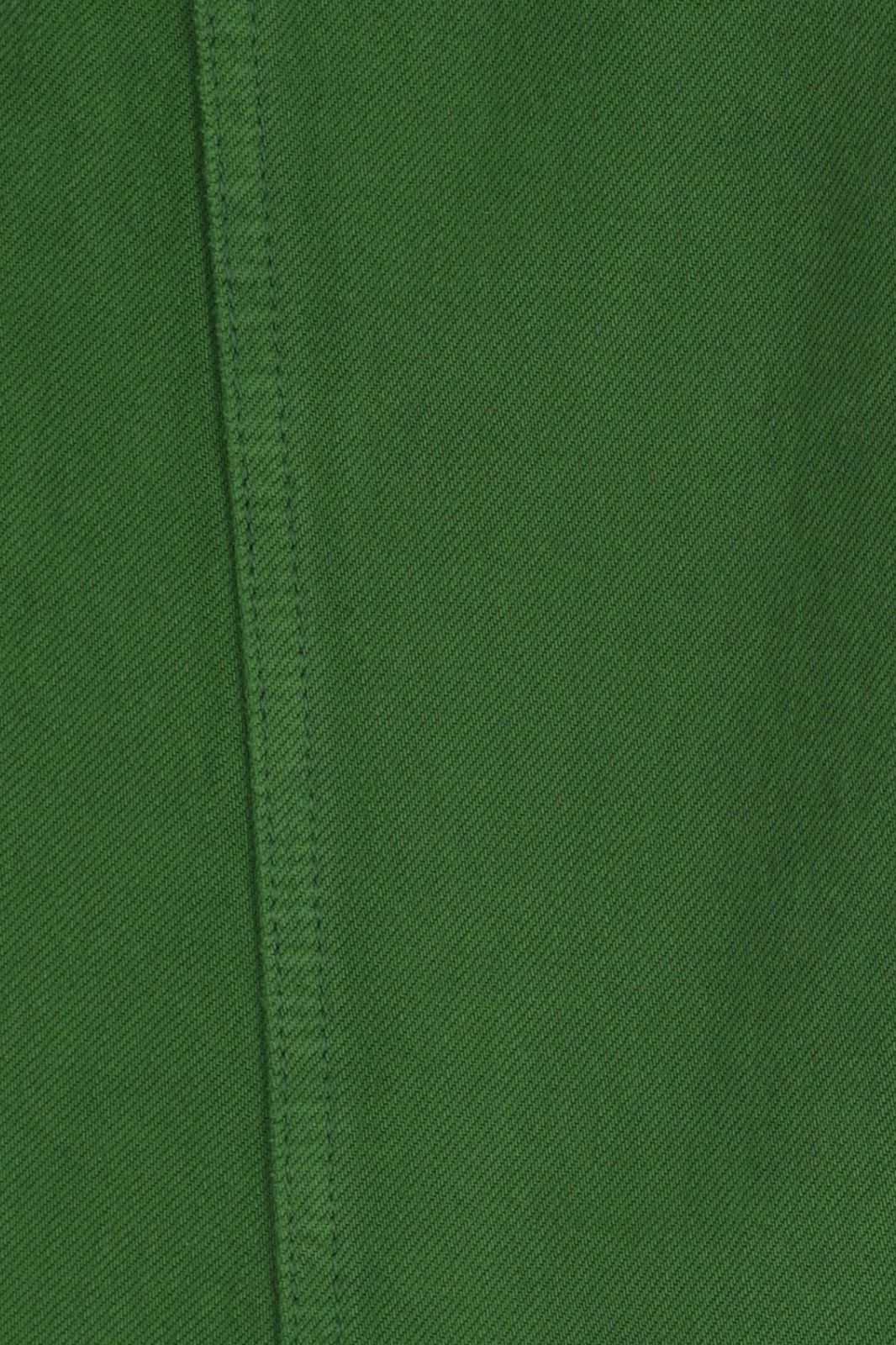 Donkergroene wide leg jeans