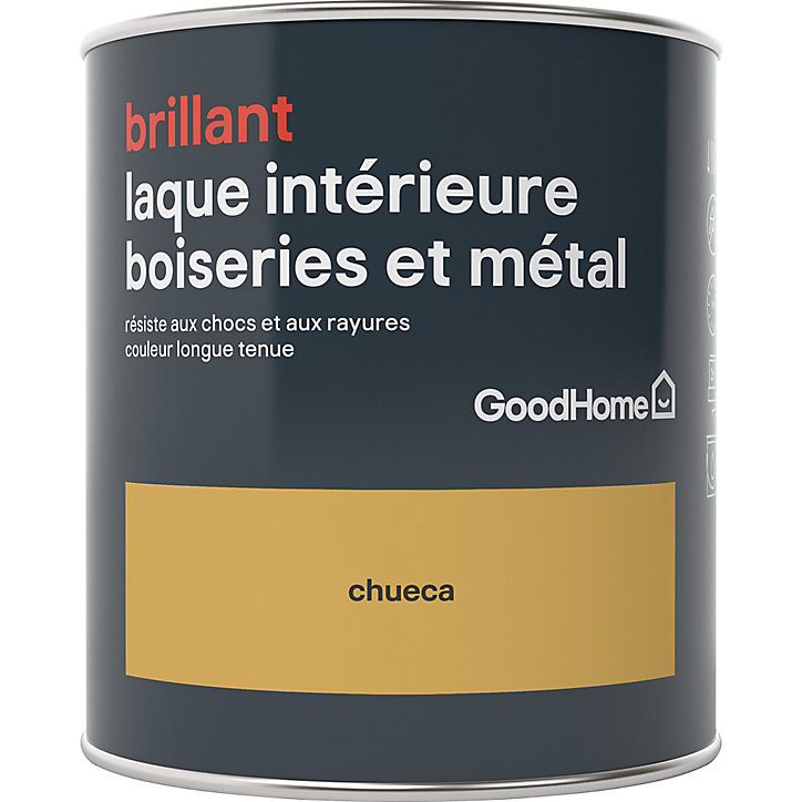 Laque boiseries et métal GoodHome Chueca Brillant 0,75L