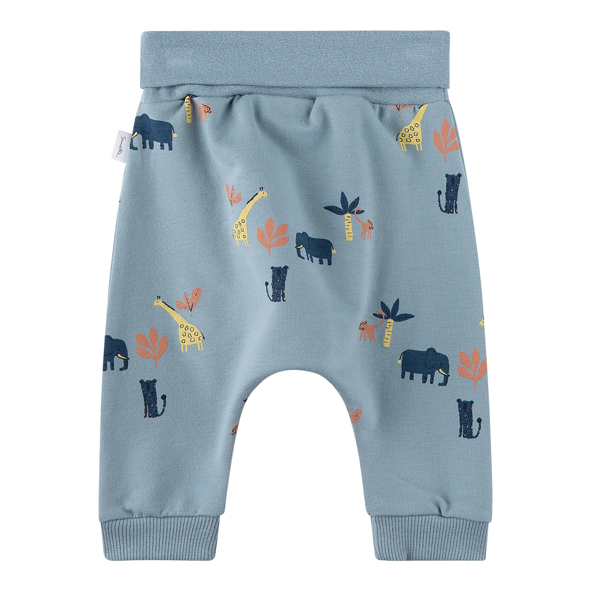 Sanetta Pure Jogginghose Safari hellblau